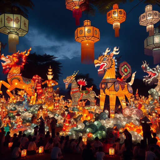 Taiwan Lantern Festival Diamond Painting