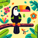 Tropical Toucan Tango DIY Paint By Diamonds