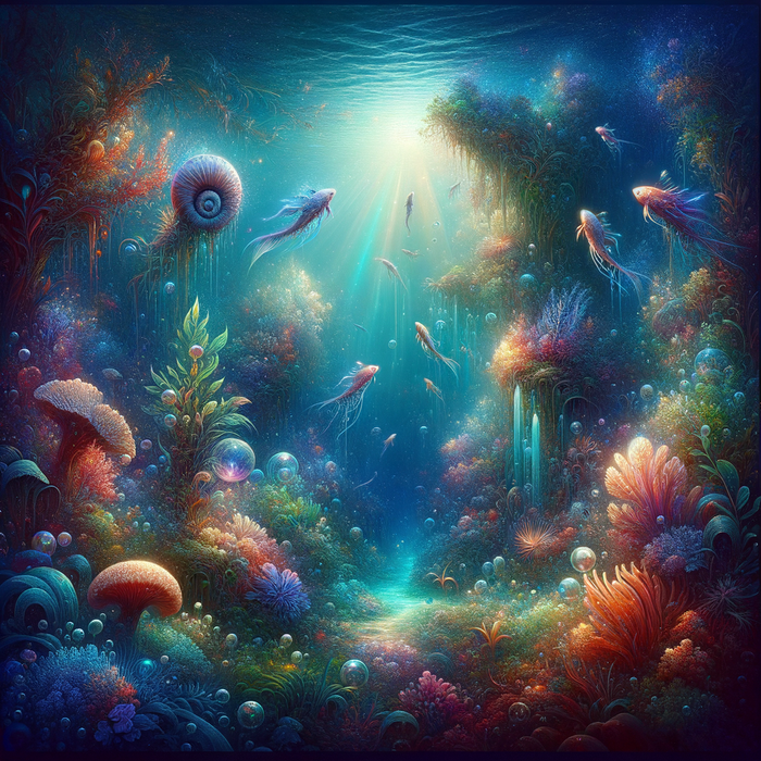 Enchanted Waters 5D DIY Paint By Diamond Kit