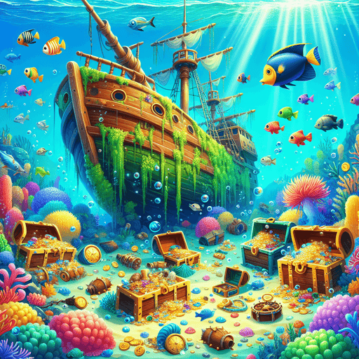 Undersea Treasure Hunt Diamonded Painting Kits