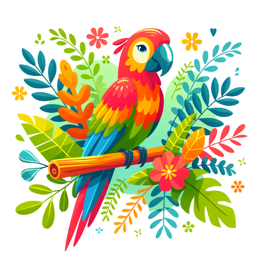 Colorful Parrot Paint By Diamonds Kits