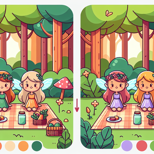 Forest Fairy Picnic Diamond Painting