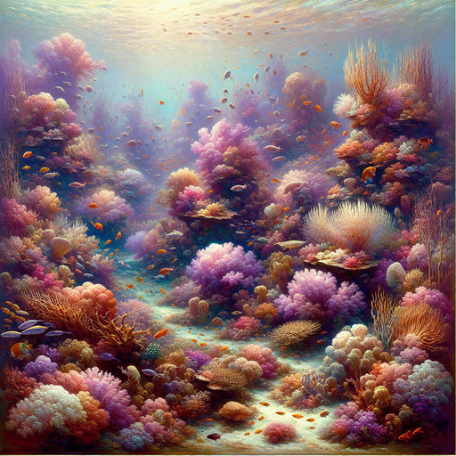 Underwater Coral Garden Diamond Painting