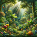 Enchanting Rainforest DIY Paint By Diamonds