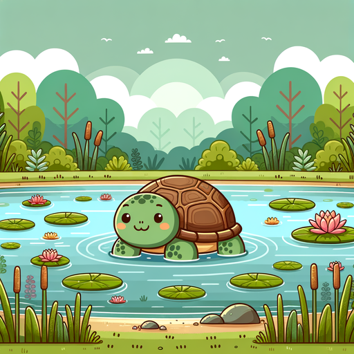 Tranquil Turtle Oasis Paint By Diamonds Kits