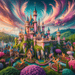 Enchanting Fairytale Castle Diamond Painting