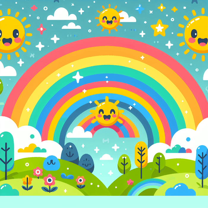 Magical Rainbow Adventure Painting By Diamonds Kit