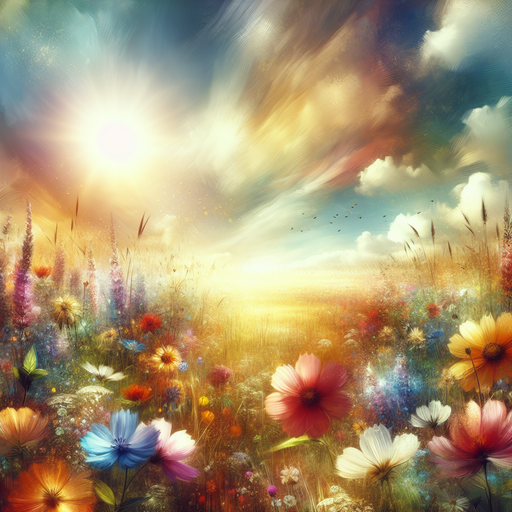 Joyful Summer Fields Painting Diamond Kit