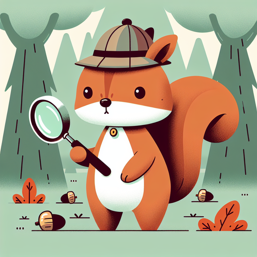 Super Sleuth Squirrel Painting Diamond Kit