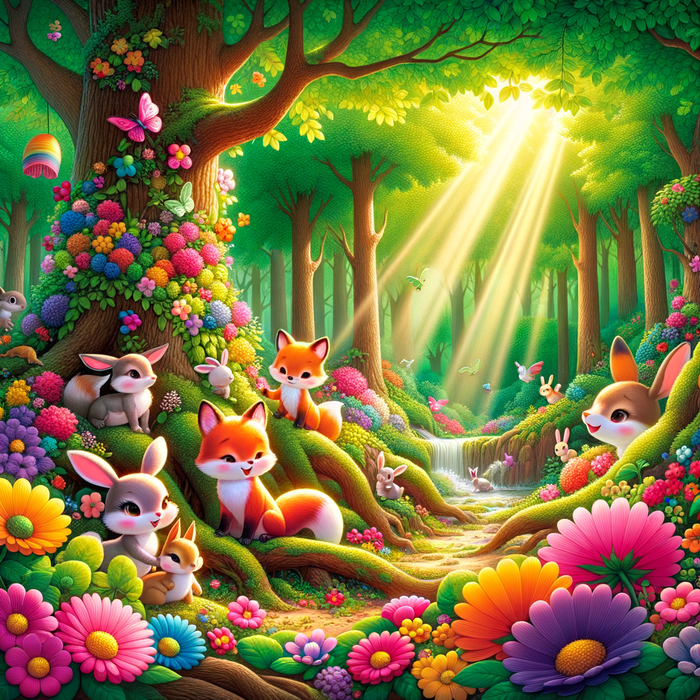 Whimsical Forest Diamond Painting