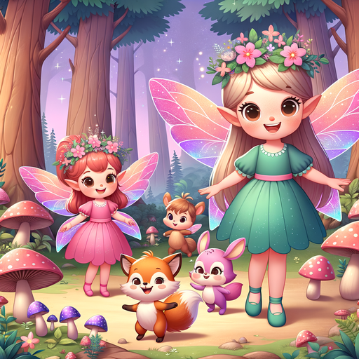 Friendly Fairy Enclave Paint By Diamonds Kits