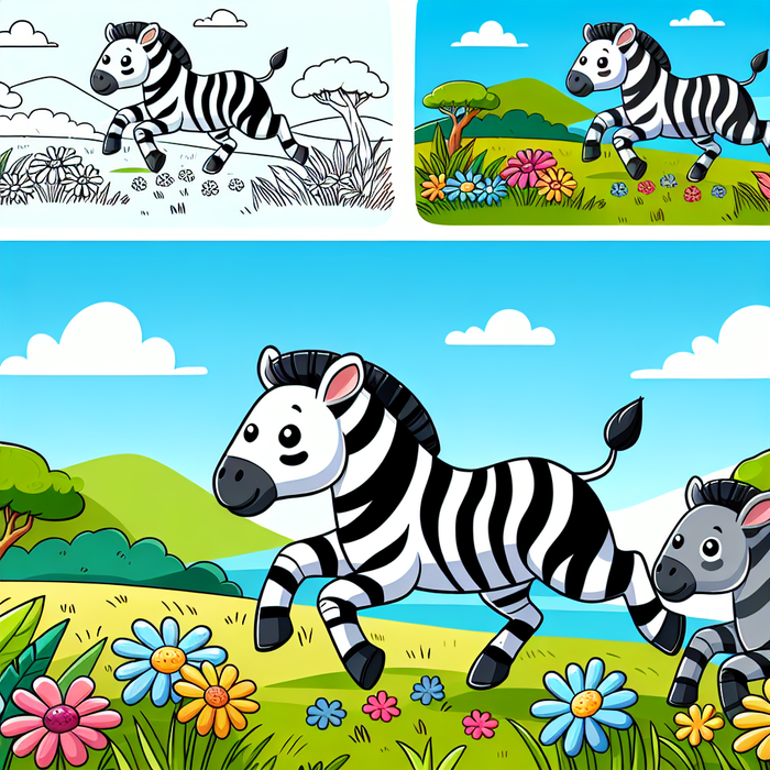 Zippy Zebras Diamond Painting