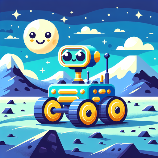 Adventurous Space Rover Paint By Diamonds Kits