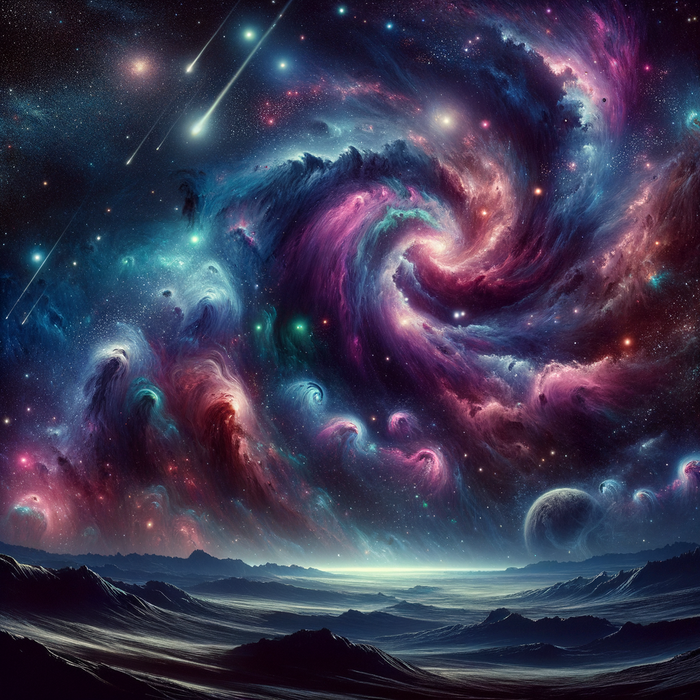 Galactic Dreamscape 5D DIY Paint By Diamond Kit