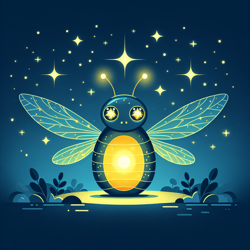 Magical Firefly Paint By Color