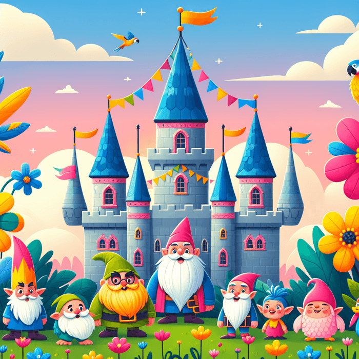 Adventurous Fairy Tale Castle DIY Paint By Diamonds