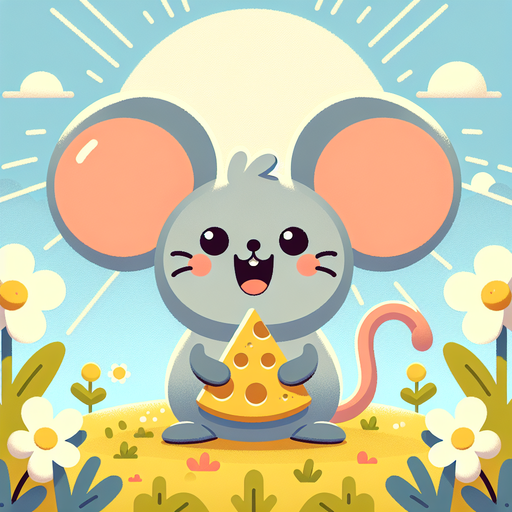 Happy Little Mouse Painting By Diamonds Kit