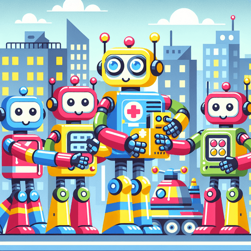 Robot Rescue Mission Diamond Painting