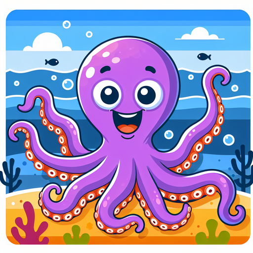 Gigglesome Octopus Adventure DIY Paint By Diamonds