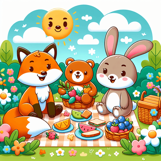 Garden Picnic Friends Paint By Diamond