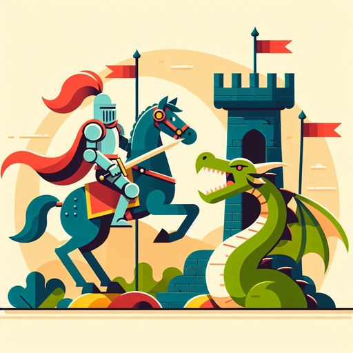 Knight's Dragon Rescue DIY Paint By Diamonds