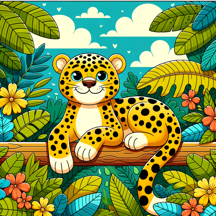 Joyful Jaguar DIY Paint By Diamonds