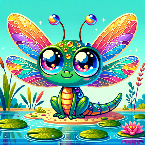 Magical Dragonfly Paint By Diamond