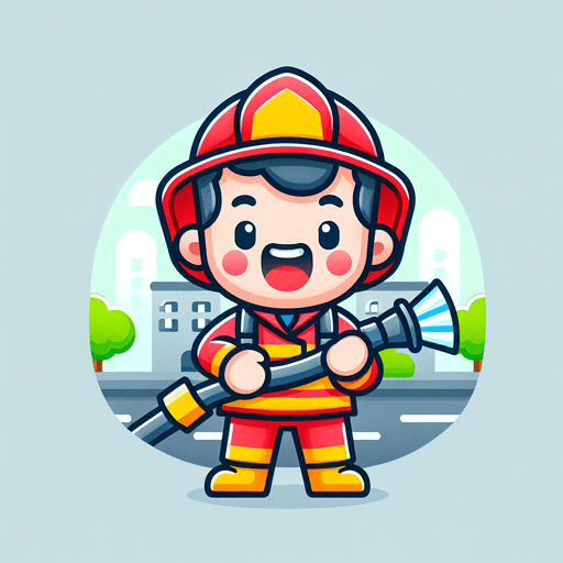 Happy Firefighter Diamonded Painting Kits
