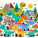 Exploring Dinosaur World Paint By Color