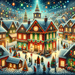 Christmas Wonderland Paint By Diamonds Kits