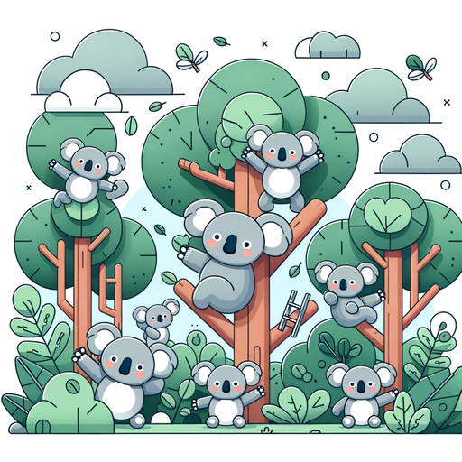 Cuddly Koala Kapers Paint By Diamonds Art