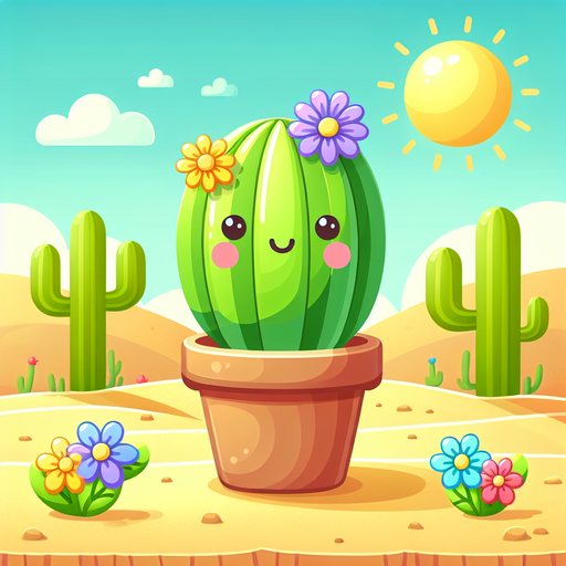 Funky Cactus Diamonded Painting Kits