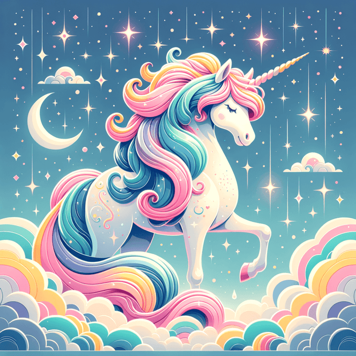 Sparkling Unicorn Dreams Paint By Diamonds Art