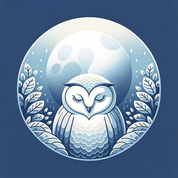 Moonlit Owl Reverie Paint By Color