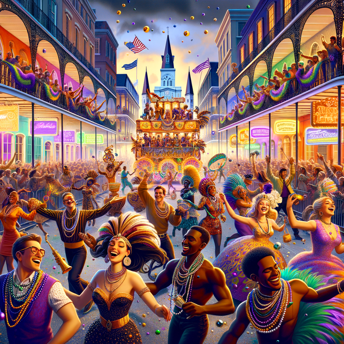 Mardi Gras - New Orleans Diamonded Painting Kits