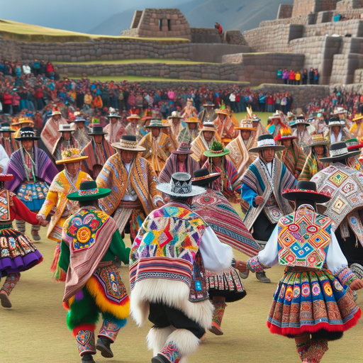 Inti Raymi Festival - Peru Painting By Diamonds Kit