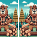 Lumberjack Bears Paint By Diamonds Art