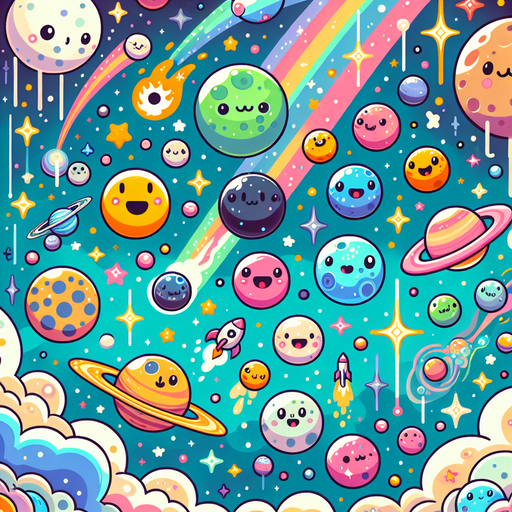 Gigantic Galaxy Adventure Paint By Color