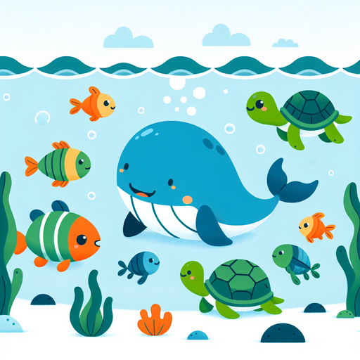 Whale's Ocean Voyage DIY Paint By Diamonds