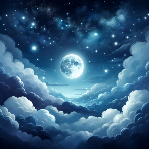 Celestial Starry Night DIY Paint By Diamonds