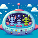 Alien Pet Pals Paint By Diamonds Kits