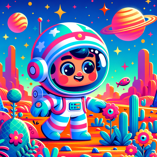 Brave Space Explorer Painting Diamond Kit