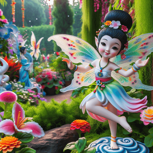 Enchanting Garden Fairy Diamonded Painting Kits