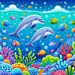 Exploring The Ocean Painting Diamond Kit