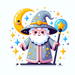 Witty Wizard Painting Diamond Kit