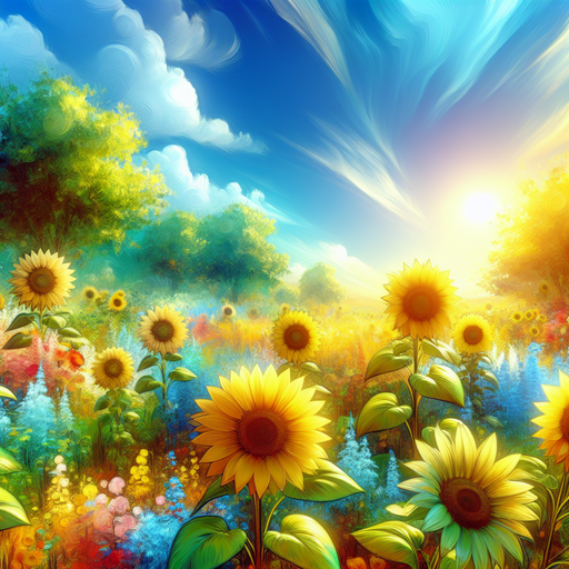 Radiant Sunflower Joy Diamonded Painting Kits