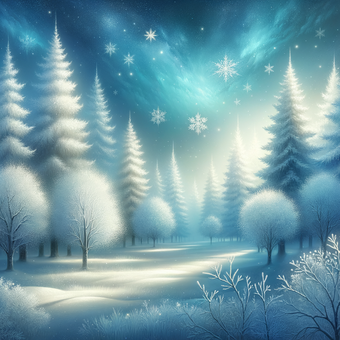 Frosted Winter Bliss Paint By Diamonds Kits