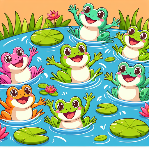 Froggy Fiesta Diamonded Painting Kits
