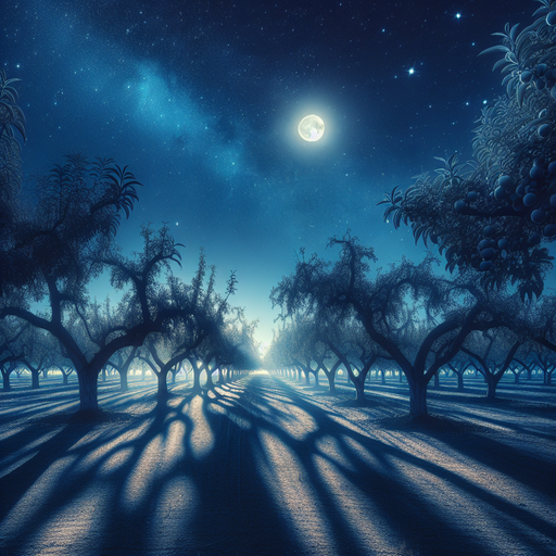 Moonlit Orchard Paint By Diamonds