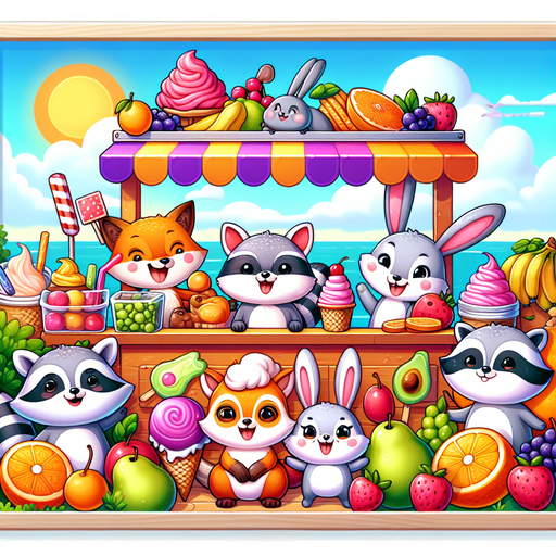 Sunny Snack Shack Paint By Diamonds Art